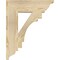 Ekena Millwork Merced Traditional Rough Sawn Bracket, Douglas Fir, 4"W x 16"D x 20"H BKT04X16X20MRC01RDF - alternate 3